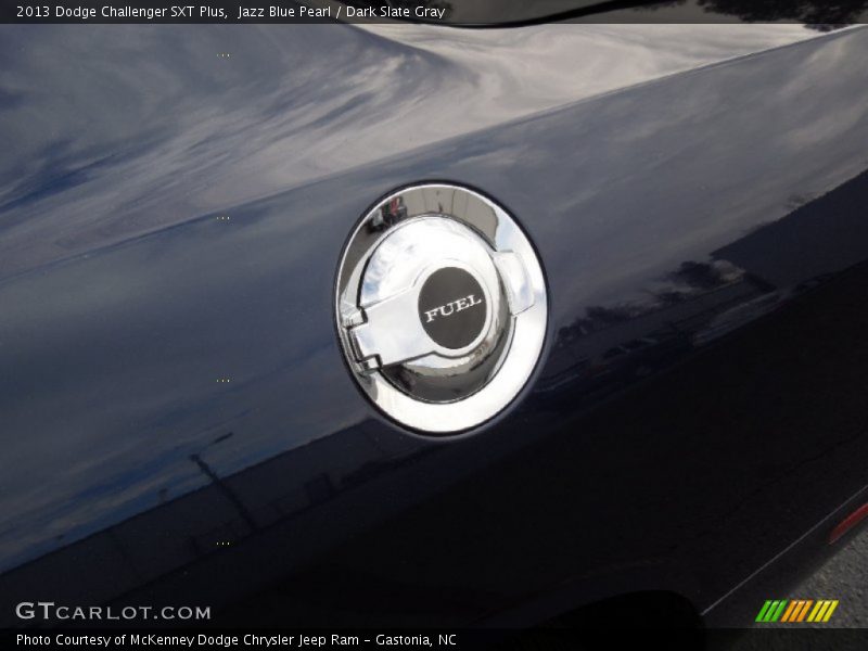 Jazz Blue Pearl / Dark Slate Gray 2013 Dodge Challenger SXT Plus