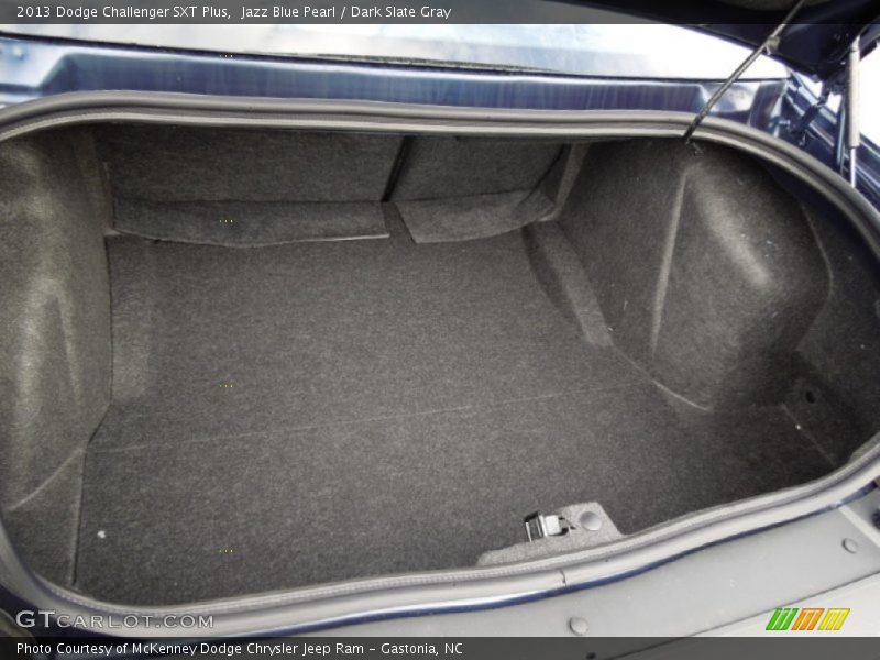 Jazz Blue Pearl / Dark Slate Gray 2013 Dodge Challenger SXT Plus