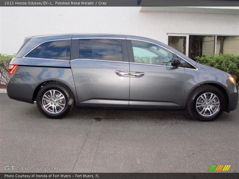 Polished Metal Metallic / Gray 2013 Honda Odyssey EX-L