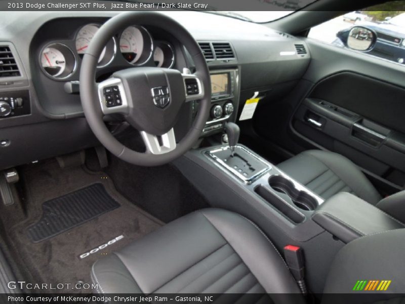 Dark Slate Gray Interior - 2013 Challenger SXT Plus 