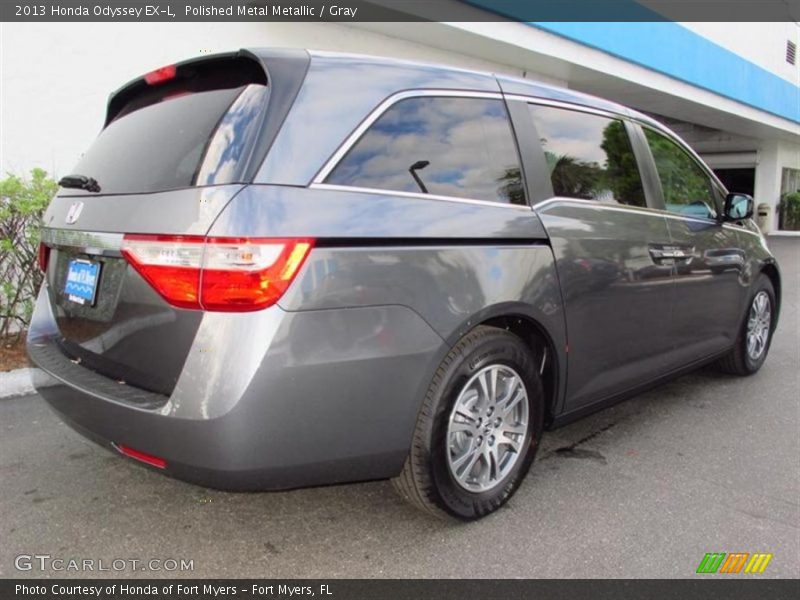 Polished Metal Metallic / Gray 2013 Honda Odyssey EX-L