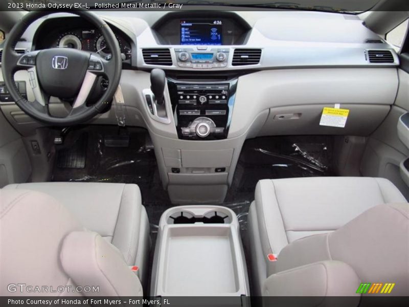 Polished Metal Metallic / Gray 2013 Honda Odyssey EX-L