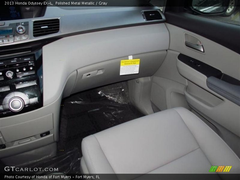Polished Metal Metallic / Gray 2013 Honda Odyssey EX-L