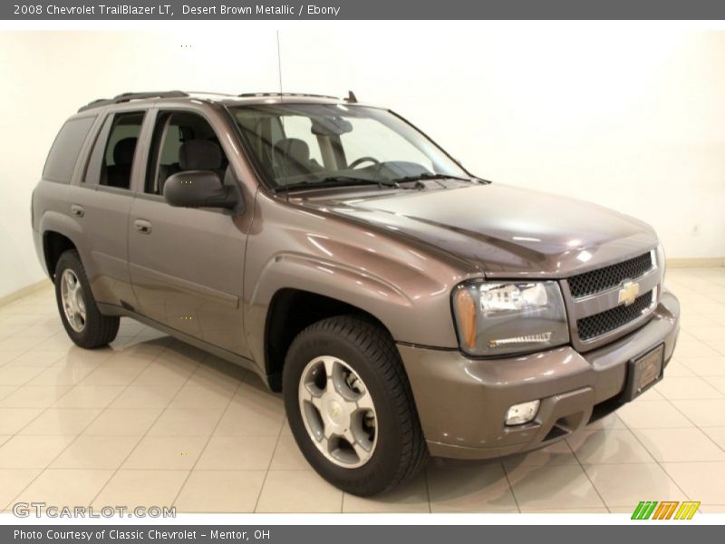 Desert Brown Metallic / Ebony 2008 Chevrolet TrailBlazer LT