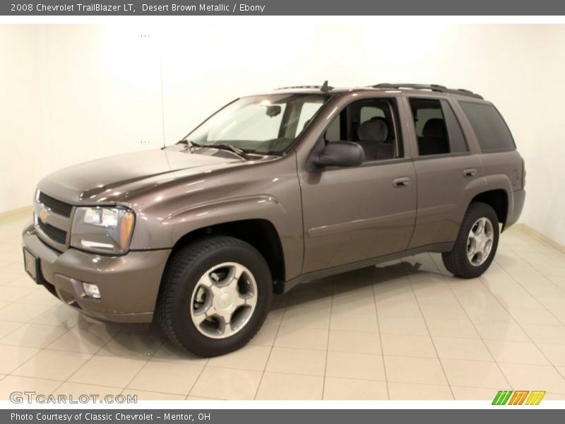 Desert Brown Metallic / Ebony 2008 Chevrolet TrailBlazer LT