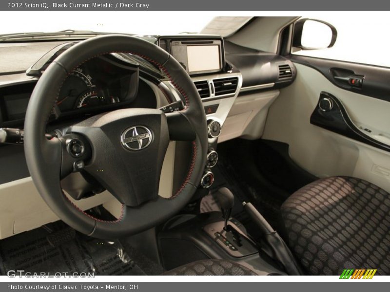 Black Currant Metallic / Dark Gray 2012 Scion iQ