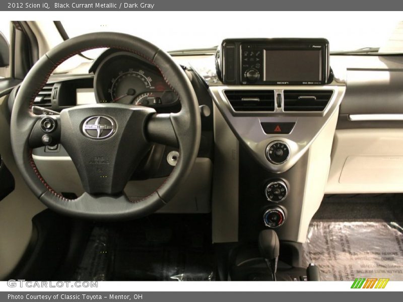 Dashboard of 2012 iQ 