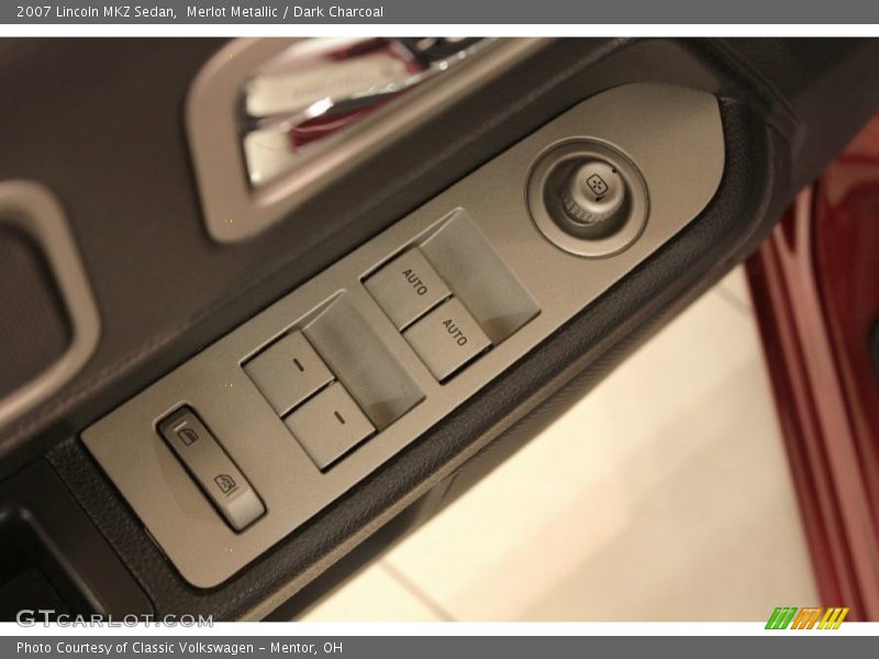 Merlot Metallic / Dark Charcoal 2007 Lincoln MKZ Sedan