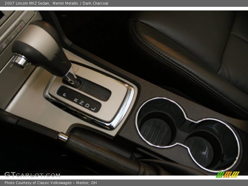 Merlot Metallic / Dark Charcoal 2007 Lincoln MKZ Sedan
