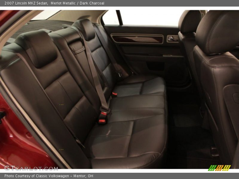 Merlot Metallic / Dark Charcoal 2007 Lincoln MKZ Sedan