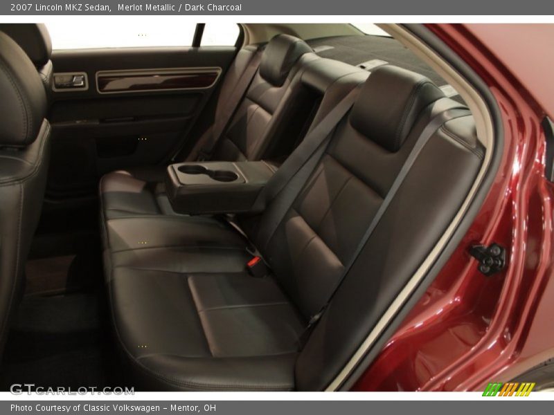 Merlot Metallic / Dark Charcoal 2007 Lincoln MKZ Sedan