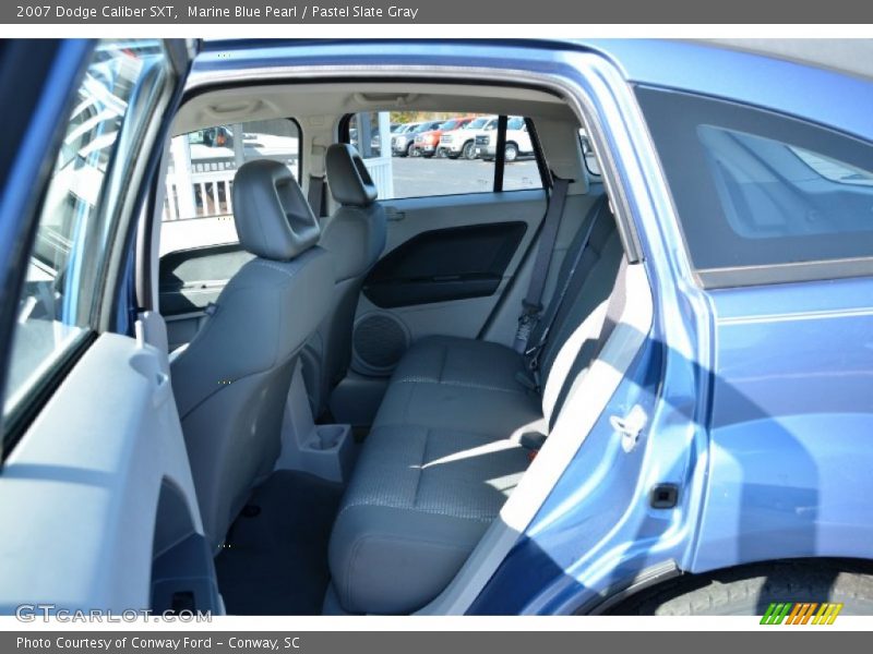 Marine Blue Pearl / Pastel Slate Gray 2007 Dodge Caliber SXT