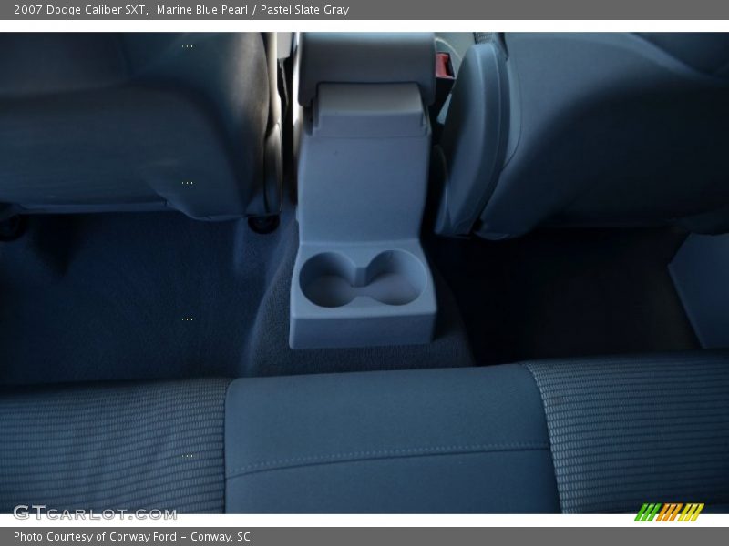 Marine Blue Pearl / Pastel Slate Gray 2007 Dodge Caliber SXT