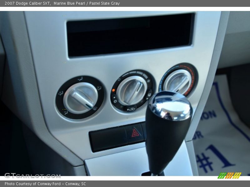 Marine Blue Pearl / Pastel Slate Gray 2007 Dodge Caliber SXT
