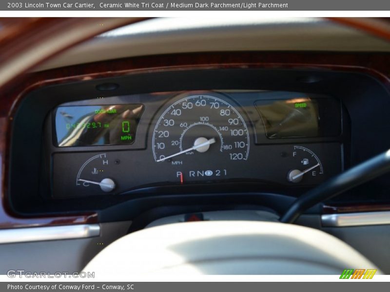  2003 Town Car Cartier Cartier Gauges