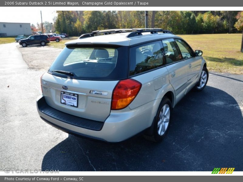 Champagne Gold Opalescent / Taupe 2006 Subaru Outback 2.5i Limited Wagon