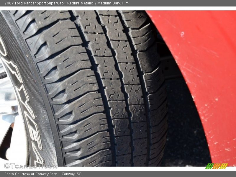 Redfire Metallic / Medium Dark Flint 2007 Ford Ranger Sport SuperCab