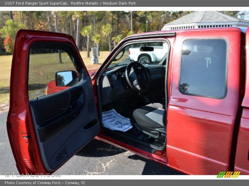 Redfire Metallic / Medium Dark Flint 2007 Ford Ranger Sport SuperCab