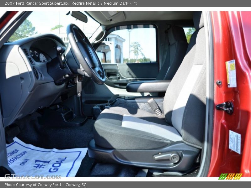 Redfire Metallic / Medium Dark Flint 2007 Ford Ranger Sport SuperCab