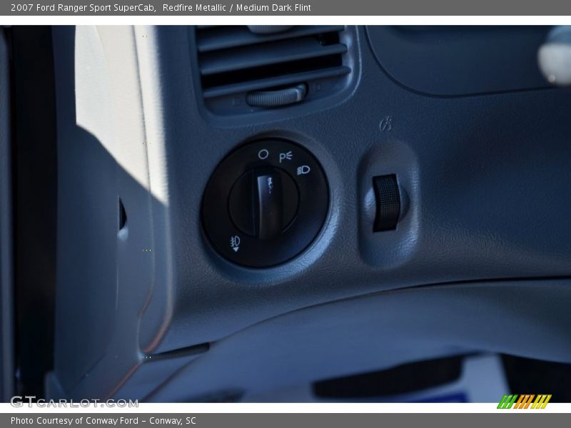 Redfire Metallic / Medium Dark Flint 2007 Ford Ranger Sport SuperCab