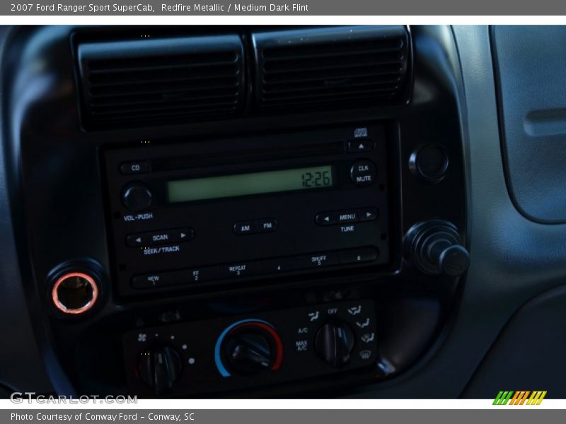 Redfire Metallic / Medium Dark Flint 2007 Ford Ranger Sport SuperCab