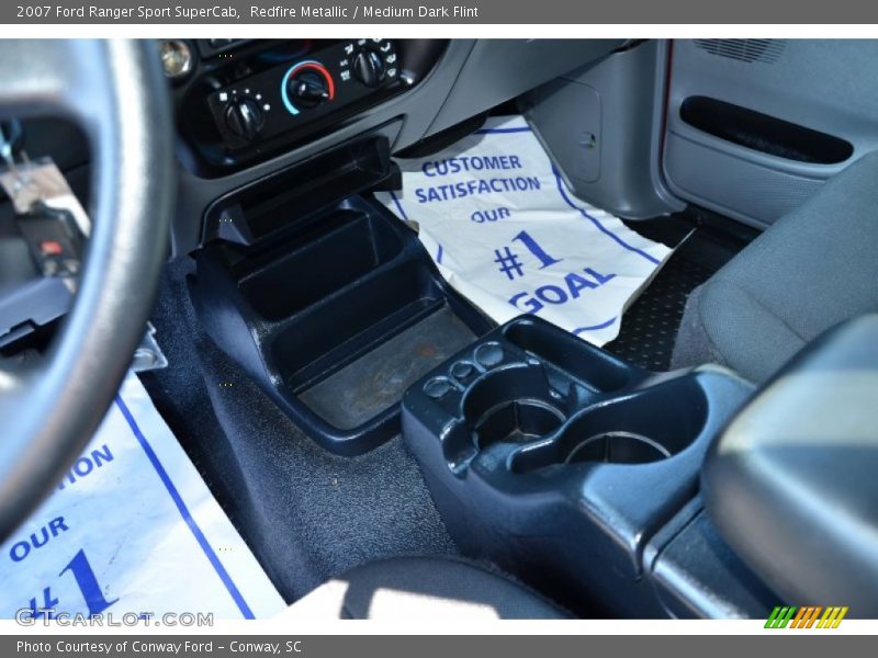 Redfire Metallic / Medium Dark Flint 2007 Ford Ranger Sport SuperCab