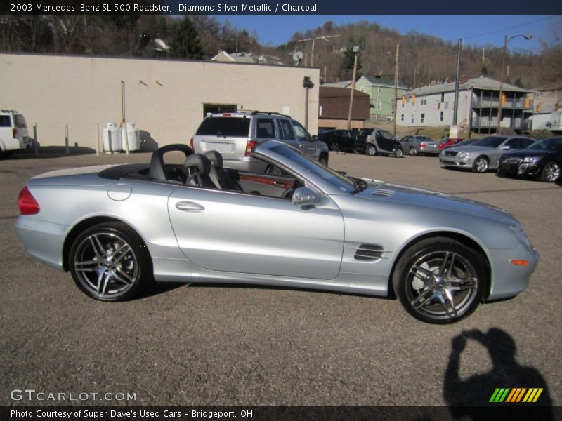  2003 SL 500 Roadster Diamond Silver Metallic