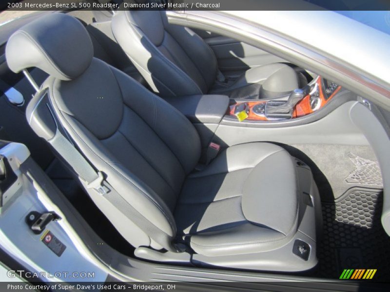 Front Seat of 2003 SL 500 Roadster