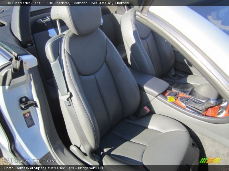 Front Seat of 2003 SL 500 Roadster