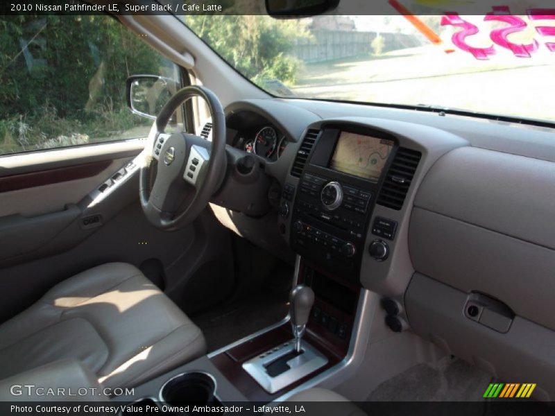 Super Black / Cafe Latte 2010 Nissan Pathfinder LE
