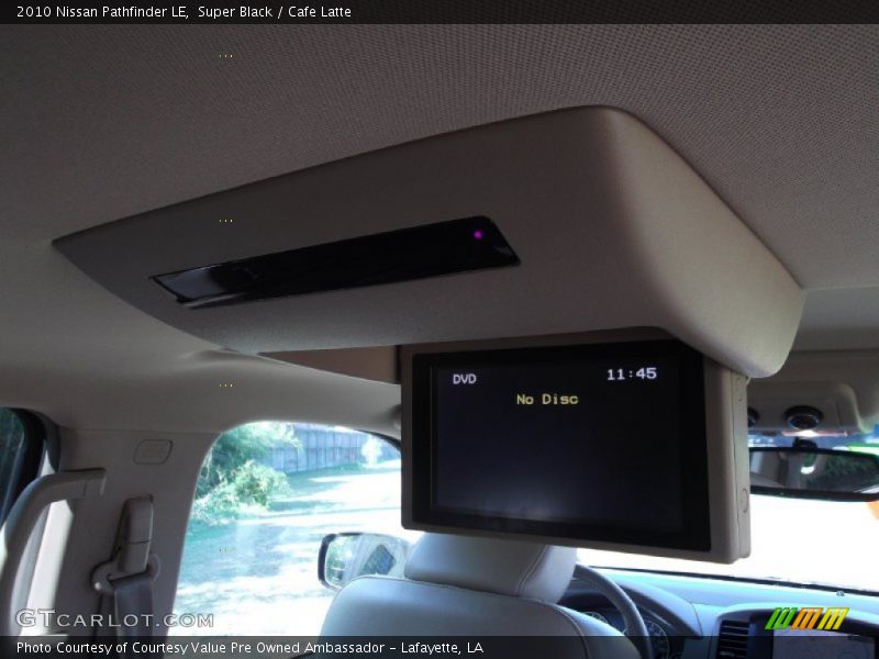 Super Black / Cafe Latte 2010 Nissan Pathfinder LE