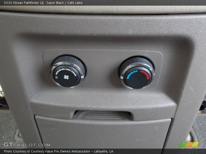 Super Black / Cafe Latte 2010 Nissan Pathfinder LE