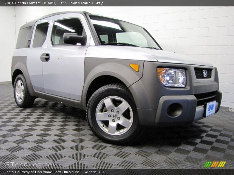 Satin Silver Metallic / Gray 2004 Honda Element EX AWD