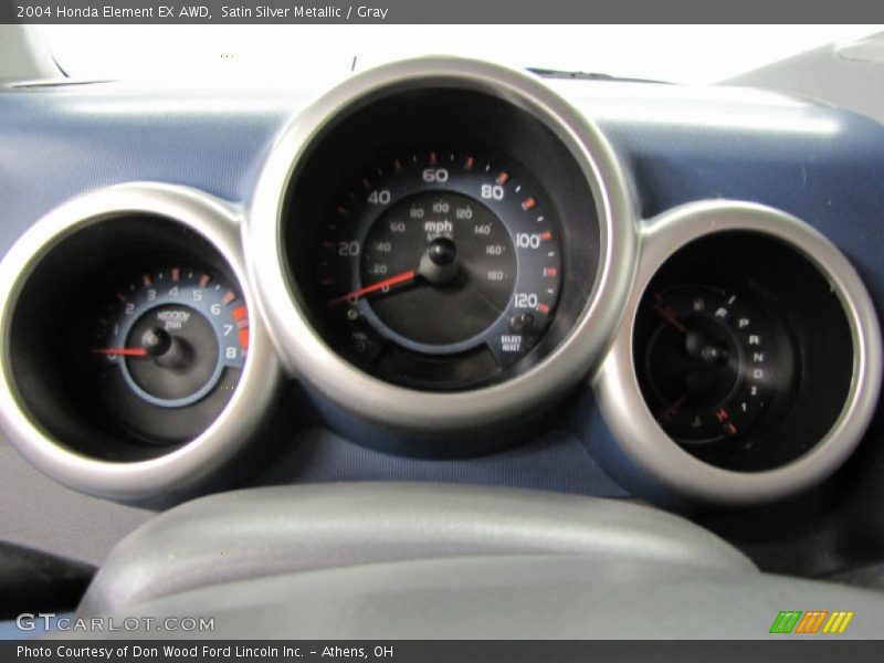Satin Silver Metallic / Gray 2004 Honda Element EX AWD