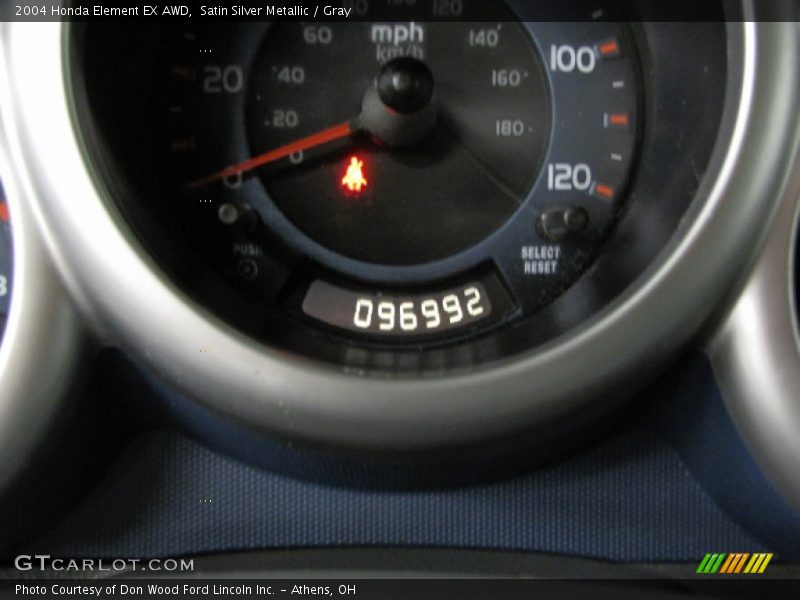 Satin Silver Metallic / Gray 2004 Honda Element EX AWD