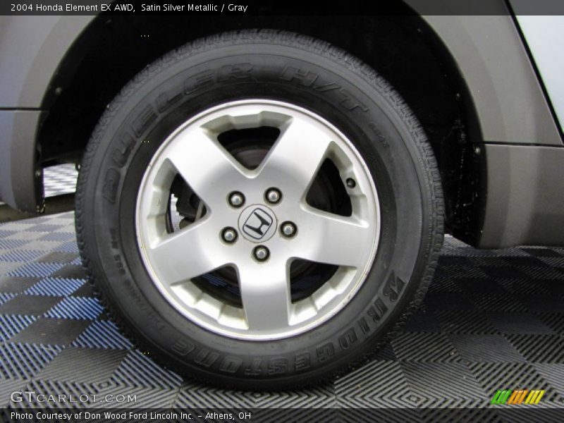 Satin Silver Metallic / Gray 2004 Honda Element EX AWD