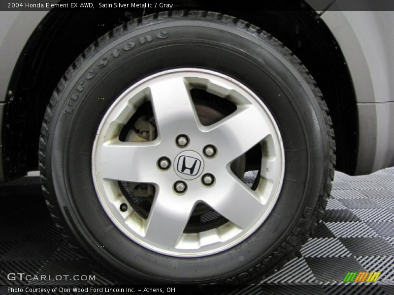 Satin Silver Metallic / Gray 2004 Honda Element EX AWD