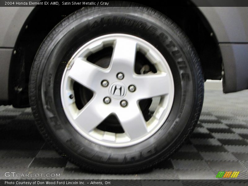 Satin Silver Metallic / Gray 2004 Honda Element EX AWD