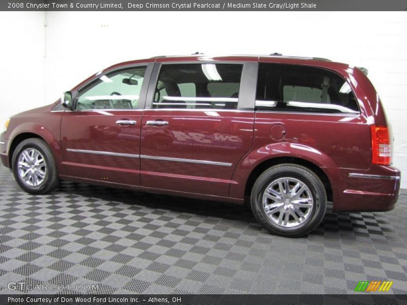  2008 Town & Country Limited Deep Crimson Crystal Pearlcoat