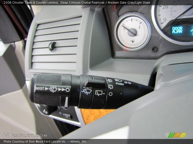 Controls of 2008 Town & Country Limited