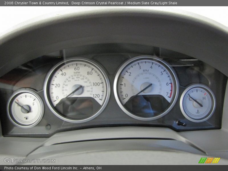 2008 Town & Country Limited Limited Gauges