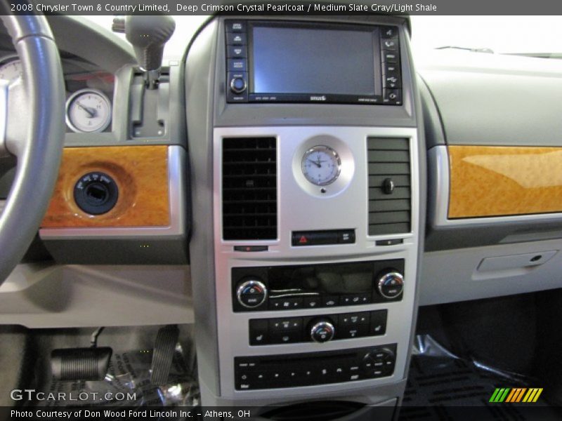 Controls of 2008 Town & Country Limited