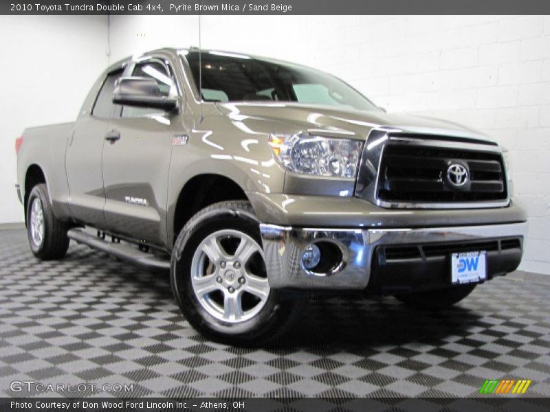 Pyrite Brown Mica / Sand Beige 2010 Toyota Tundra Double Cab 4x4