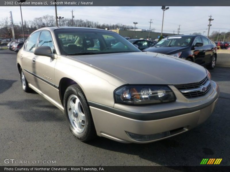 Sandrift Metallic / Neutral 2002 Chevrolet Impala LS