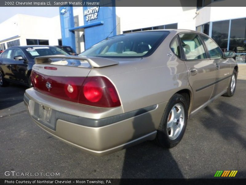 Sandrift Metallic / Neutral 2002 Chevrolet Impala LS
