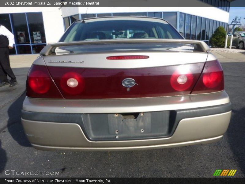Sandrift Metallic / Neutral 2002 Chevrolet Impala LS