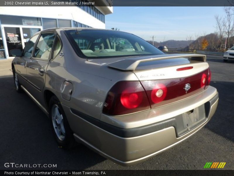 Sandrift Metallic / Neutral 2002 Chevrolet Impala LS
