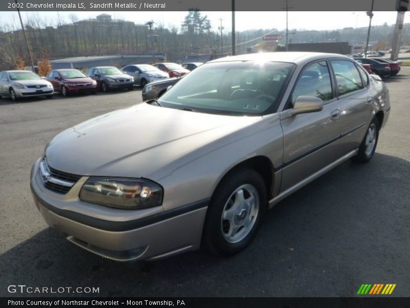 Sandrift Metallic / Neutral 2002 Chevrolet Impala LS