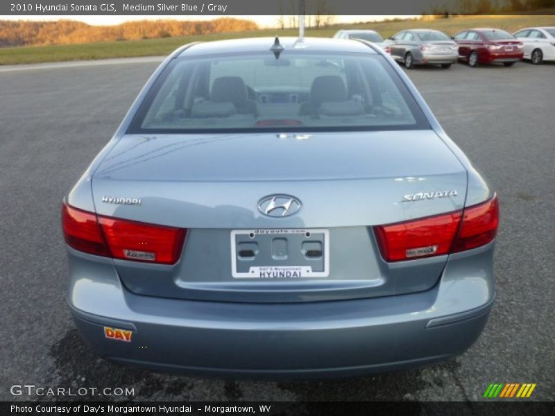 Medium Silver Blue / Gray 2010 Hyundai Sonata GLS