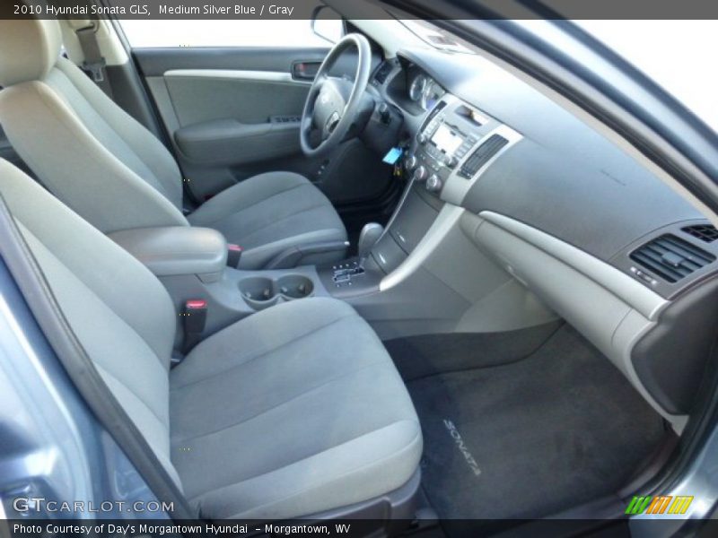 Medium Silver Blue / Gray 2010 Hyundai Sonata GLS